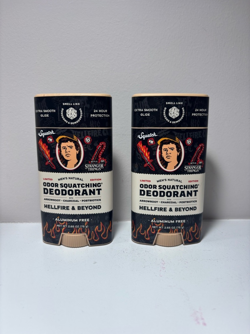 Dr Squatch - Hellfire & Beyond Odor Squatching Deodorant 2 Pack